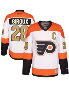 Flyers #28 Claude Giroux White 3rd Stitched Youth NHL Jersey