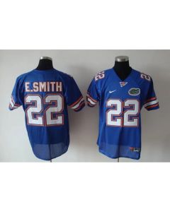 Gators #22 E.Smith Blue Stitched NCAA Jersey