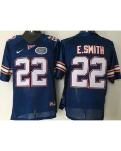 Gators #22 Emmitt Smith Blue Stitched Youth NCAA Jersey