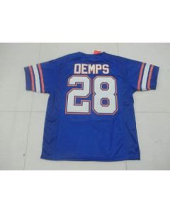 Gators #28 Jeff Demps Blue Stitched NCAA Jersey