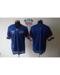 Gators Blank Blue Allstate Sugar Bowl Stitched NCAA Jersey