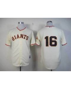 Giants #16 Angel Pagan Cream Cool Base Stitched MLB Jersey