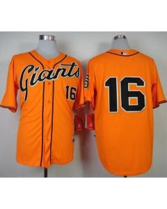 Giants #16 Angel Pagan Orange Cool Base Stitched MLB Jersey