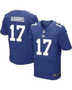 Giants #17 Dwayne Harris Royal Blue Team Color Men's Stitched NFL Elite Jersey