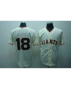Giants #18 Cain Matt Cream Stitched MLB Jersey