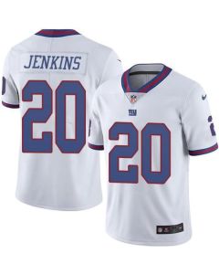 Giants #20 Janoris Jenkins White Men's Stitched NFL Limited Rush Jersey