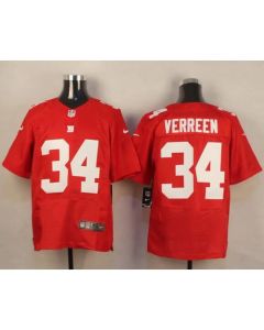 Giants #34 Shane Vereen Red Alternate Men's Stitched NFL Elite Jersey