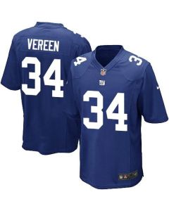 Giants #34 Shane Vereen Royal Blue Team Color Youth Stitched NFL Elite Jersey