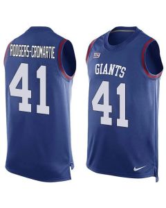 Giants #41 Dominique Rodgers-Cromartie Royal Blue Team Color Men's Stitched NFL Limited Tank Top Jersey