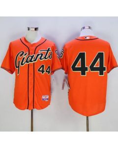Giants #44 Willie McCovey Orange Cool Base Stitched MLB Jersey