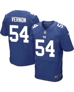 Giants #54 Olivier Vernon Royal Blue Team Color Men's Stitched NFL Elite Jersey