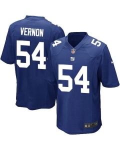 Giants #54 Olivier Vernon Royal Blue Team Color Youth Stitched NFL Elite Jersey