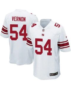 Giants #54 Olivier Vernon White Youth Stitched NFL Elite Jersey