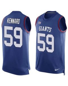 Giants #59 Devon Kennard Royal Blue Team Color Men's Stitched NFL Limited Tank Top Jersey