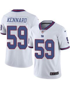 Giants #59 Devon Kennard White Men's Stitched NFL Limited Rush Jersey