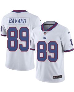 Giants #89 Mark Bavaro White Men's Stitched NFL Limited Rush Jersey