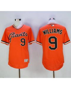 Giants #9 Matt Williams Orange Flexbase Authentic Collection Cooperstown Stitched MLB jerseys
