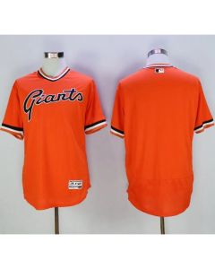 Giants Blank Orange Flexbase Authentic Collection Cooperstown Stitched MLB jerseys