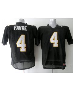 Golden Eagles #4 Brett Favre Black Stitched NCAA Jersey