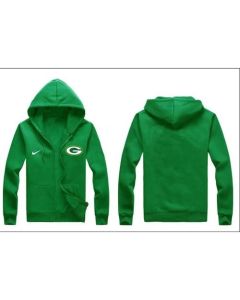 Green Bay Packers Authentic Logo Hoodie Green