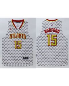 Hawks #15 Al Horford White Swingman Stitched NBA Jersey