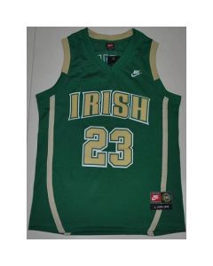 Heat #23 LeBron James Green Irish High School Stitched NBA Jersey