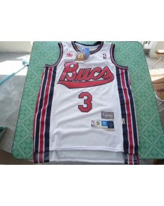 Hornets #3 Chris Paul White Throwback Stitched NBA Jersey
