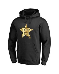 Houston Astros Gold Collection Pullover Hoodie Black
