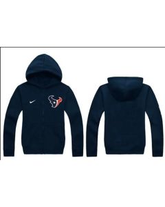 Houston Texans Authentic Logo Hoodie Navy Blue