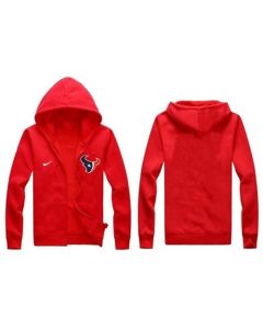 Houston Texans Authentic Logo Hoodie Red
