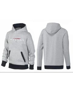 Houston Texans English Pullover Hoodie Grey & Black