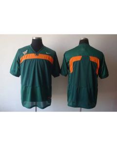 Hurricanes Blank Green Stitched NCAA Jerseys