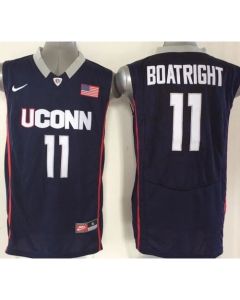Huskies #11 Ryan Boatright Navy Blue Basketball Stitched NCAA Jersey