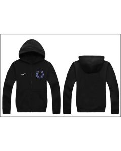 Indianapolis Colts Authentic Logo Hoodie Black