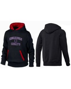Indianapolis Colts Heart & Soul Pullover Hoodie Black & Red