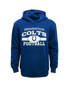 Indianapolis Colts Long Pass Pullover Hoodie Royal Blue