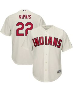 indians #22 Jason Kipnis Cream Alternate Stitched Youth MLB Jersey