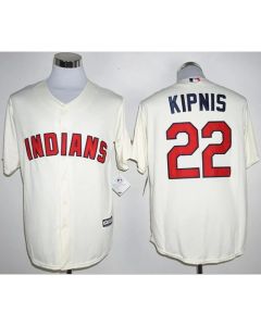 indians #22 Jason Kipnis Cream New Cool Base Stitched MLB Jersey