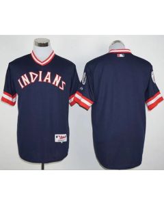 indians Blank Navy Blue 1976 Turn Back The Clock Stitched MLB Jersey