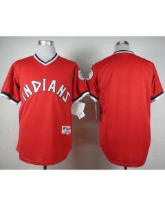 indians Blank Red 1974 Turn Back The Clock Stitched MLB Jersey