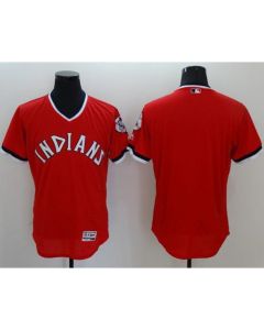 indians Blank Red Flexbase Authentic Collection 1978 Turn Back The Clock Stitched MLB Jersey