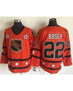 Islanders #22 Mike Bossy Orange All Star CCM Throwback Stitched NHL Jersey