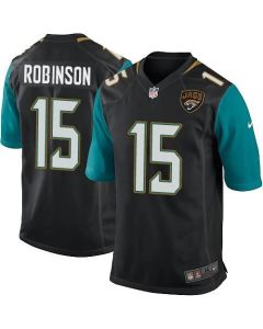 Jaguars #15 Allen Robinson Black Alternate Youth Stitched NFL Elite Jersey