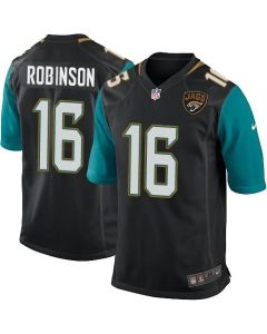 Jaguars #16 Denard Robinson Black Alternate Youth Stitched NFL Elite Jersey