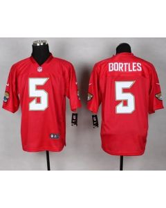 Jaguars #5 Blake Bortles Red Men's Stitched NFL Elite QB Practice Jersey