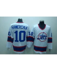 Jets #10 Dale Hawerchuk Stitched White CCM Throwback NHL Jersey