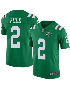 Jets #2 Nick Folk Green Men's Stitched NFL Elite Rush Jersey