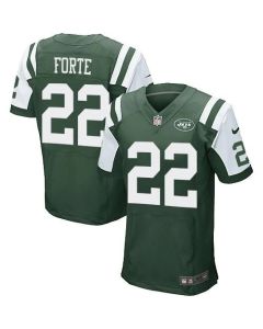 Jets #22 Matt Forte Green Team Color Men's Stitched NFL Elite Jersey
