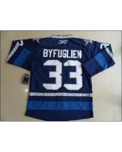 Jets #33 Dustin Byfuglien Dark Blue 2011 Style Stitched Youth NHL Jersey
