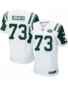Jets #73 Joe Klecko White Men's Stitched NFL Elite Jersey